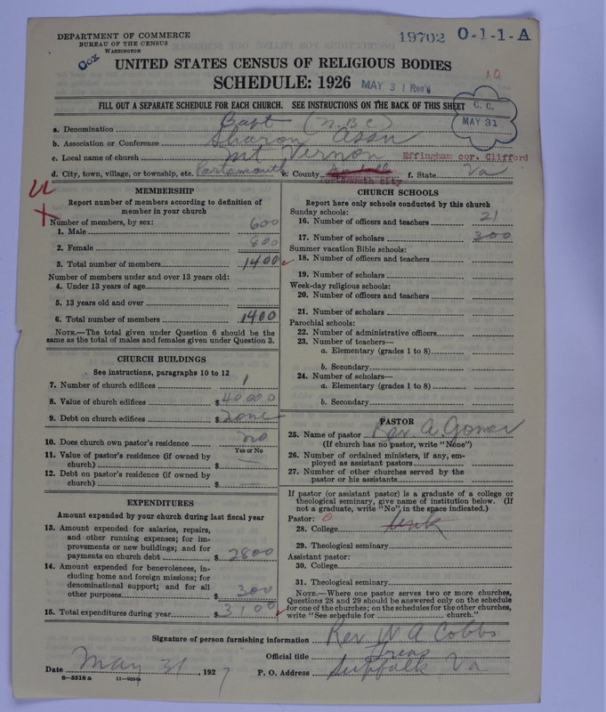 Scan of Negro Baptists: 19702