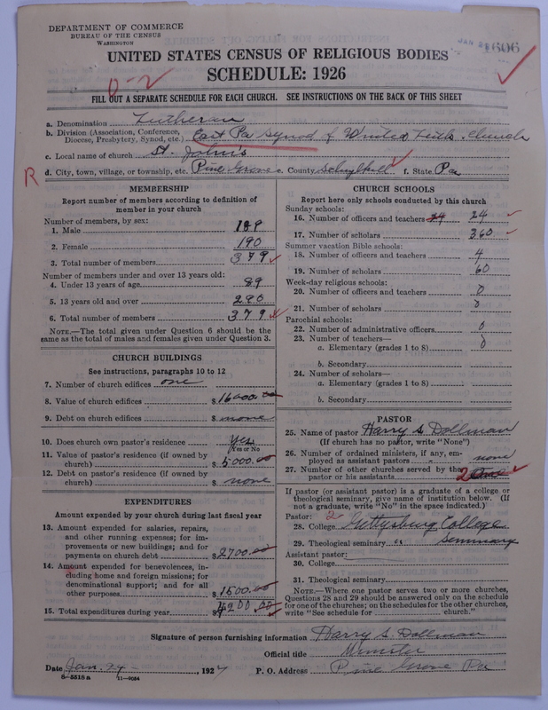 Scan of United Lutheran Church in America: 1606