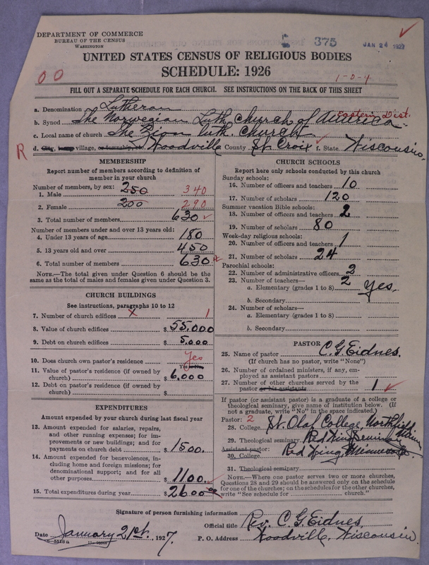 Scan of Norwegian Lutheran Church of America: 375