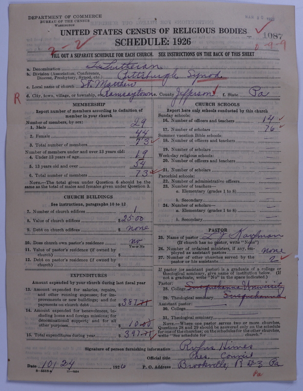 Scan of United Lutheran Church in America: 1087