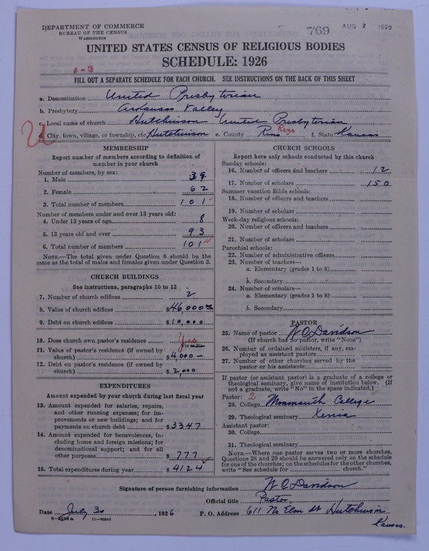 Scan of United Presbyterian Church of North America: 769