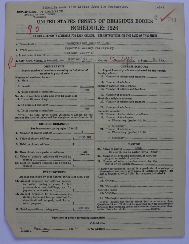 Scan of Presbyterian Church in the United States: 711