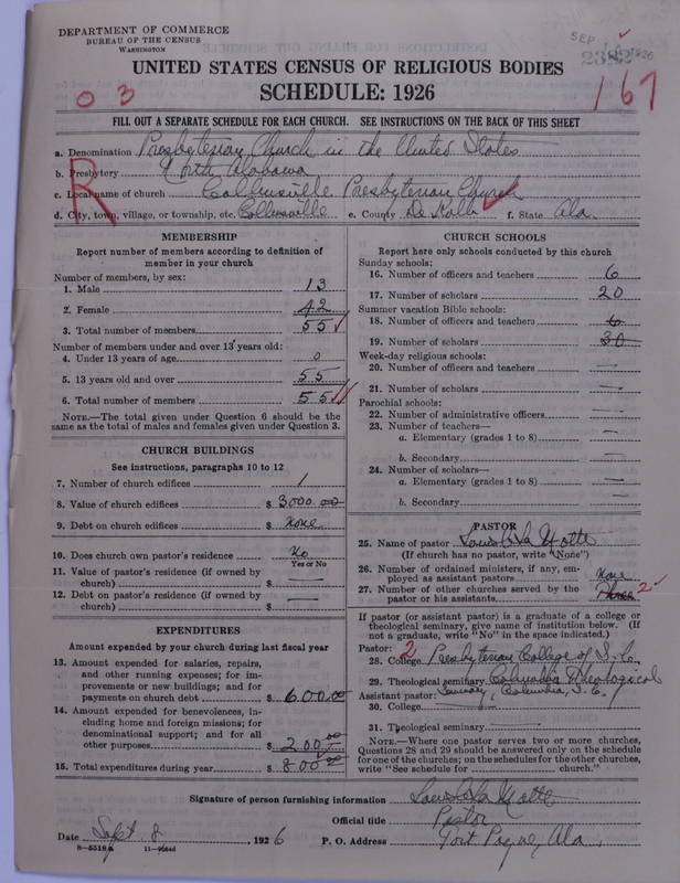 Scan of Presbyterian Church in the United States: 2382