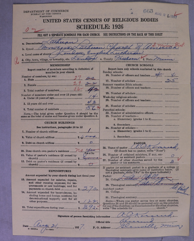 Scan of Norwegian Lutheran Church of America: 663