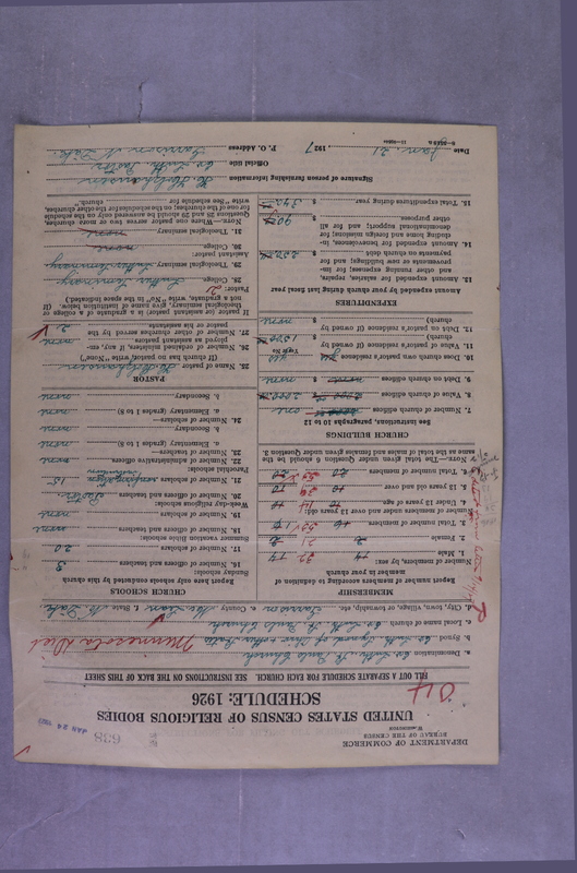 Scan of Synod of the Reformed Presbyterian Church of North America: 638