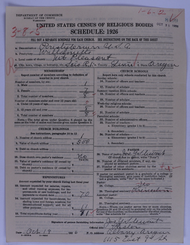 Scan of Presbyterian Church in the United States of America: 8499