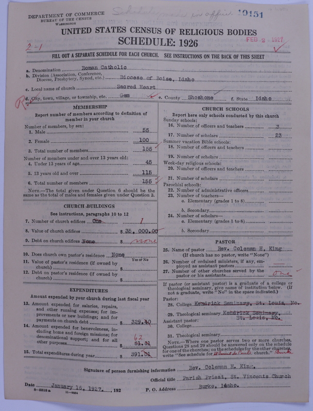 Scan of Roman Catholic Church: 10151