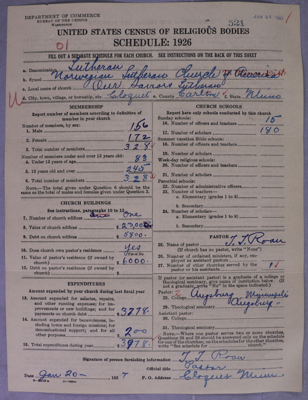 Scan of Norwegian Lutheran Church of America: 521
