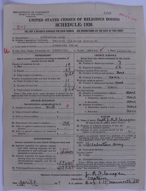 Scan of Salvation Army: 469