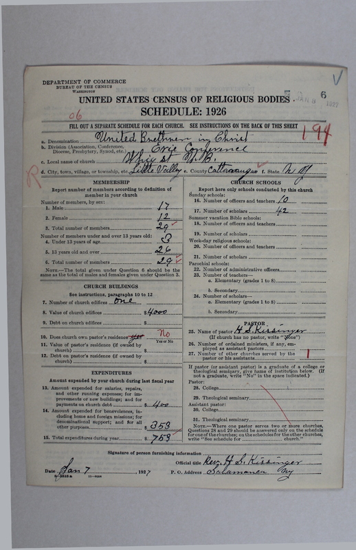 Scan of Church of the United Brethren in Christ: 6