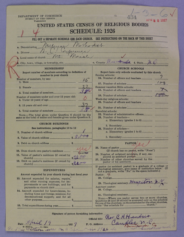 Scan of Wesleyan Methodist Connection (or Church) of America: 434