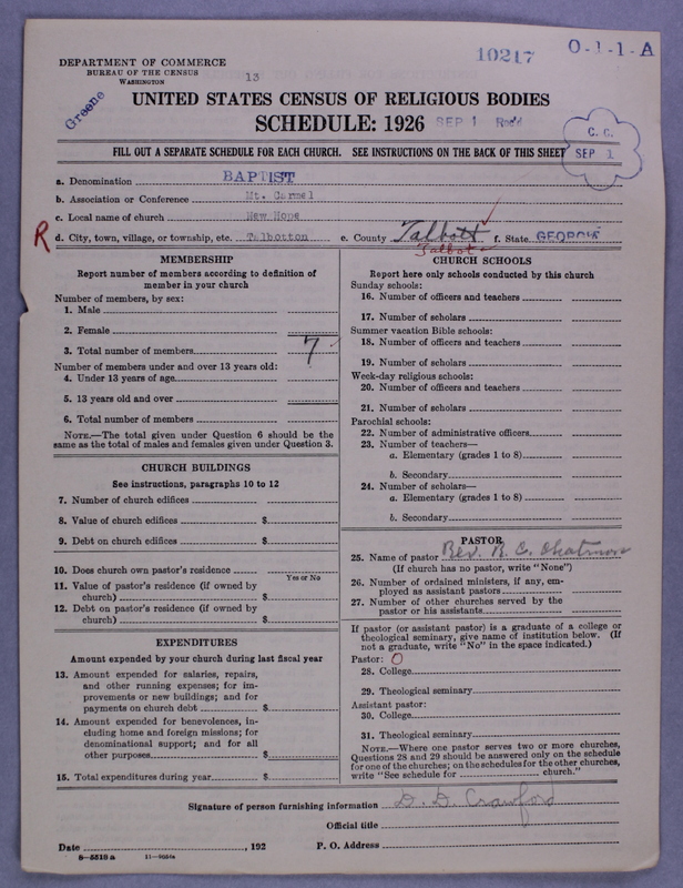 Scan of Negro Baptists: 10217