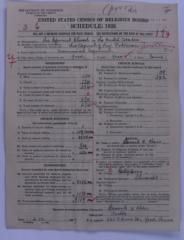 Scan of Reformed Church in the United States: 894