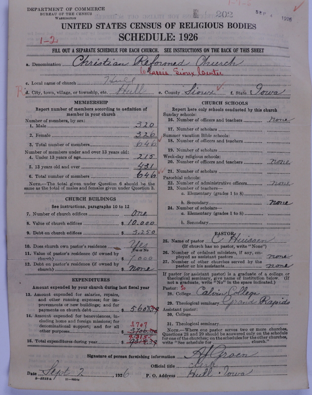 Scan of Christian Reformed Church: 202