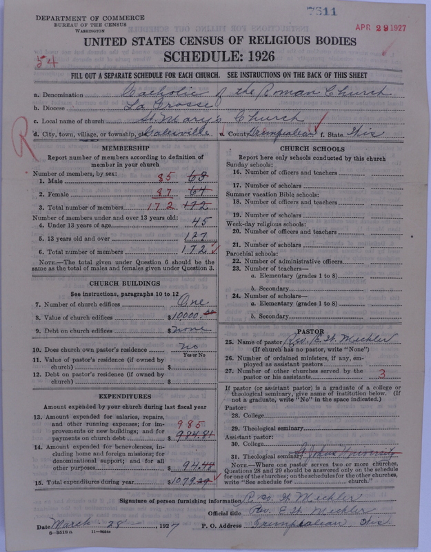 Scan of Roman Catholic Church: 7611