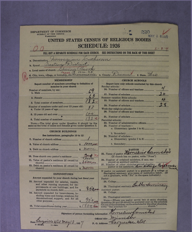 Scan of Norwegian Lutheran Church of America: 220