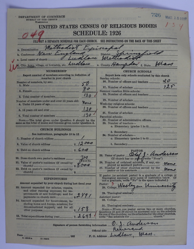 Scan of Methodist Episcopal Church: 726