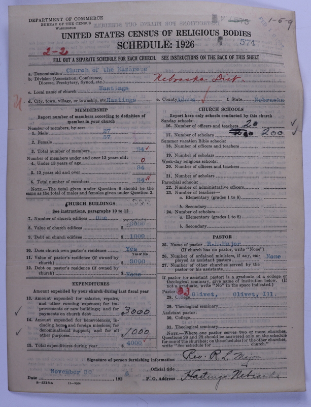 Scan of Church of the Nazarene: 574