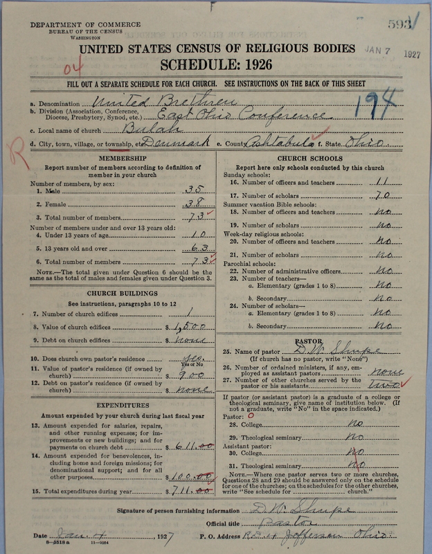 Scan of Church of the United Brethren in Christ: 593