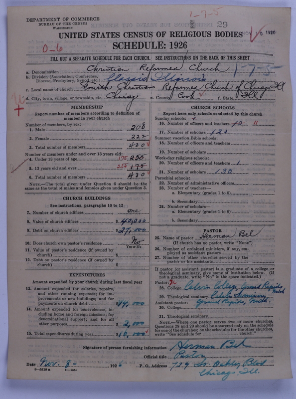 Scan of Christian Reformed Church: 29