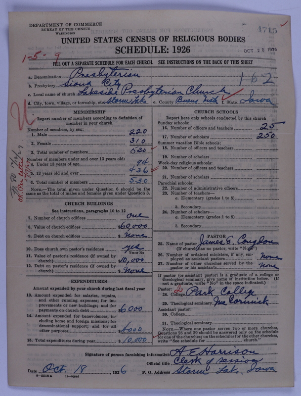 Scan of Presbyterian Church in the United States of America: 4715