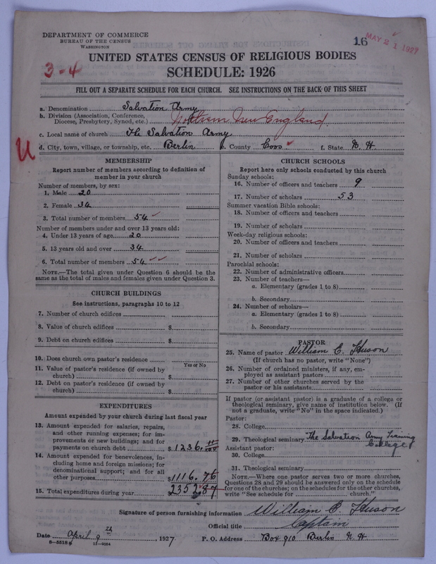 Scan of Salvation Army: 16