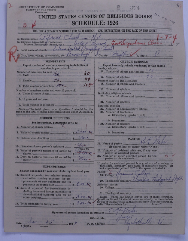 Scan of Reformed Church in the United States: 373