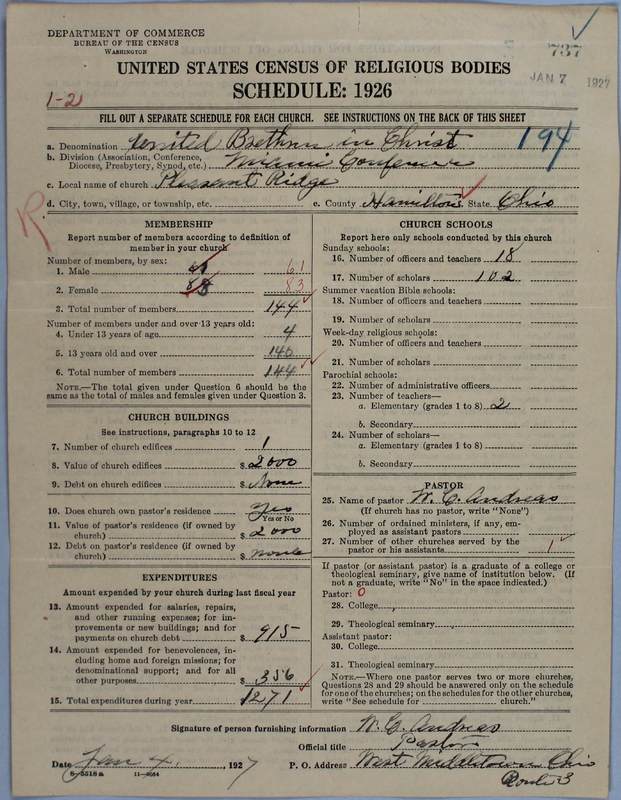 Scan of Church of the United Brethren in Christ: 737