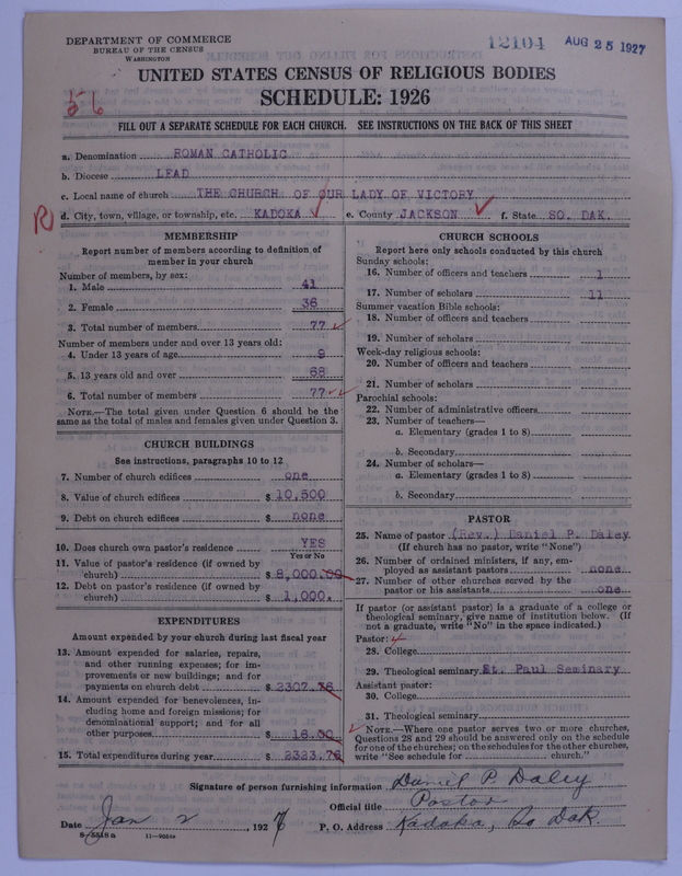 Scan of Roman Catholic Church: 12104