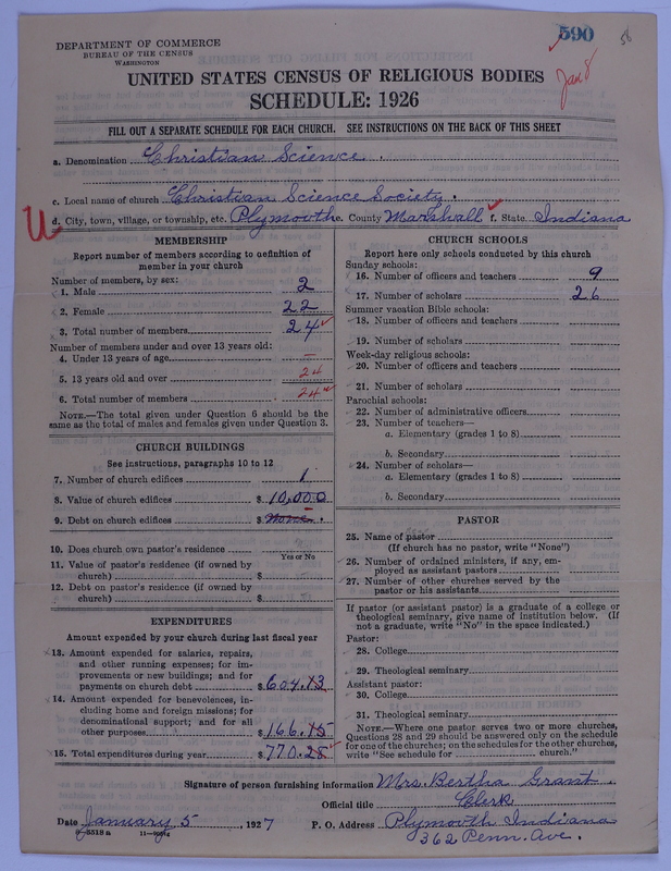 Scan of Church of Christ, Scientist: 590