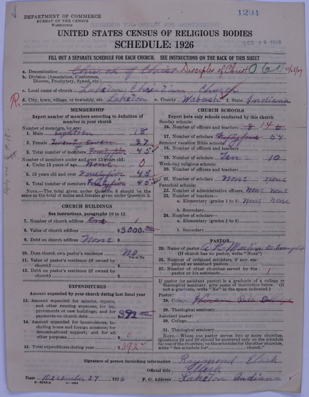 Scan of Disciples of Christ: 1294