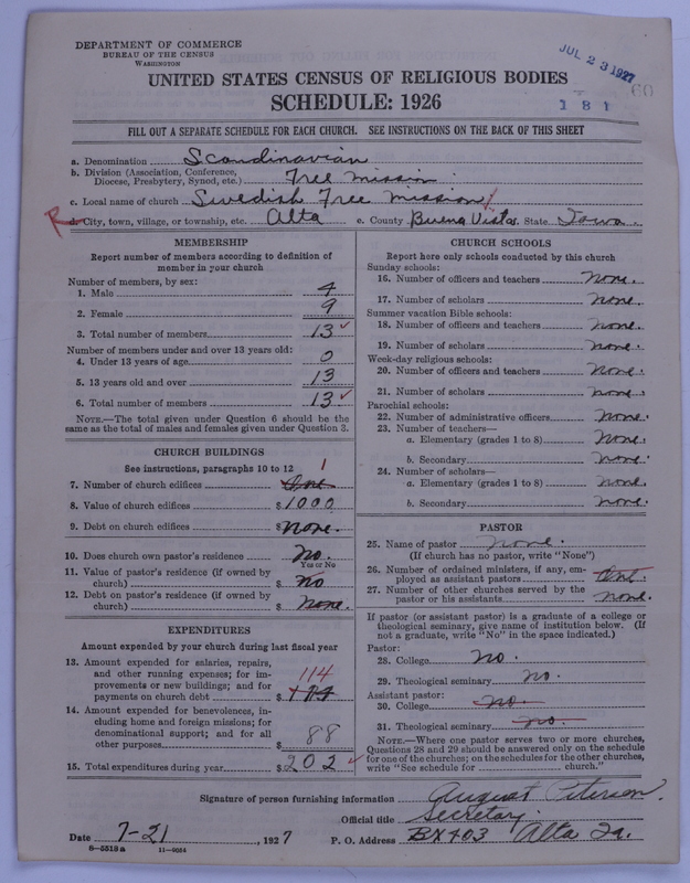 Scan of Swedish Evangelical Free Church of the United States of America: 60