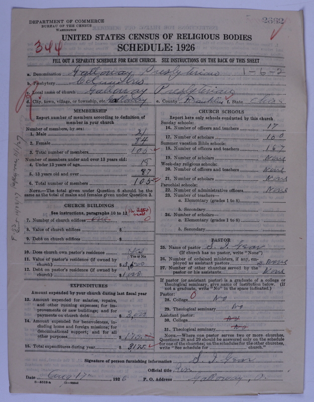 Scan of Presbyterian Church in the United States of America: 2662