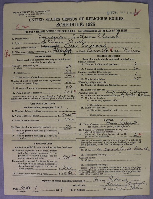 Scan of Norwegian Lutheran Church of America: 1076
