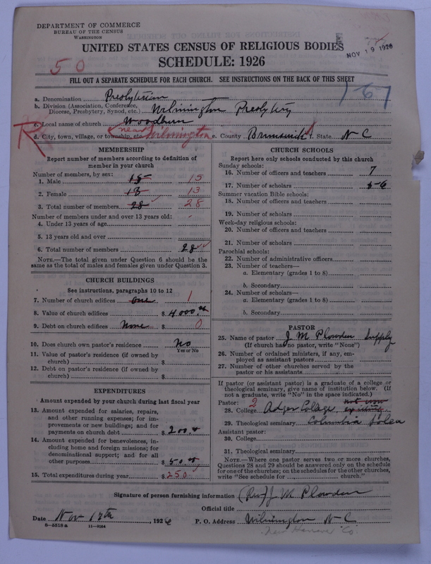 Scan of Presbyterian Church in the United States: 777