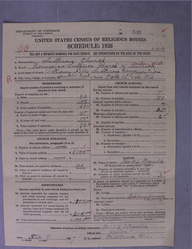Scan of Norwegian Lutheran Church of America: 338
