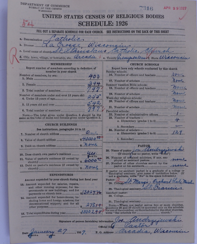 Scan of Roman Catholic Church: 7616