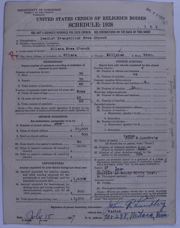 Scan of Swedish Evangelical Free Church of the United States of America: 47