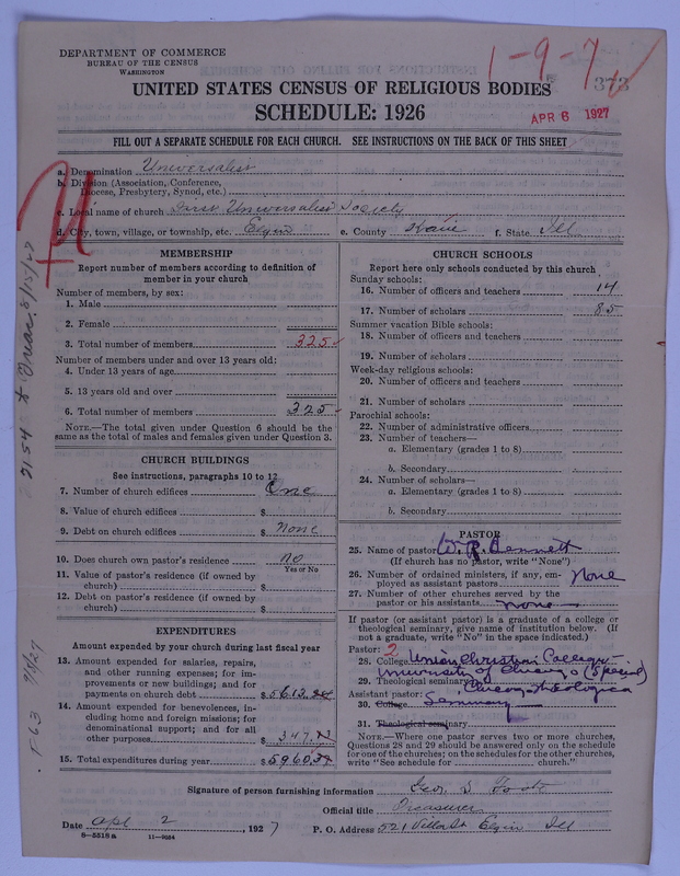 Scan of Universalist Church: 373