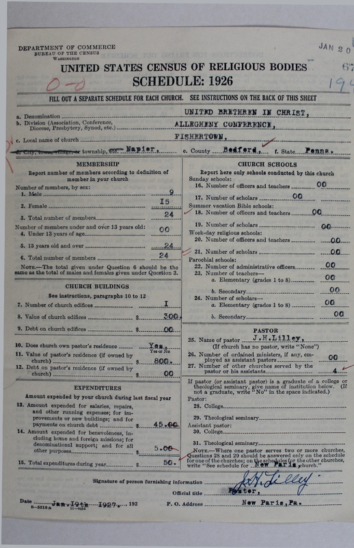 Scan of Church of the United Brethren in Christ: 67