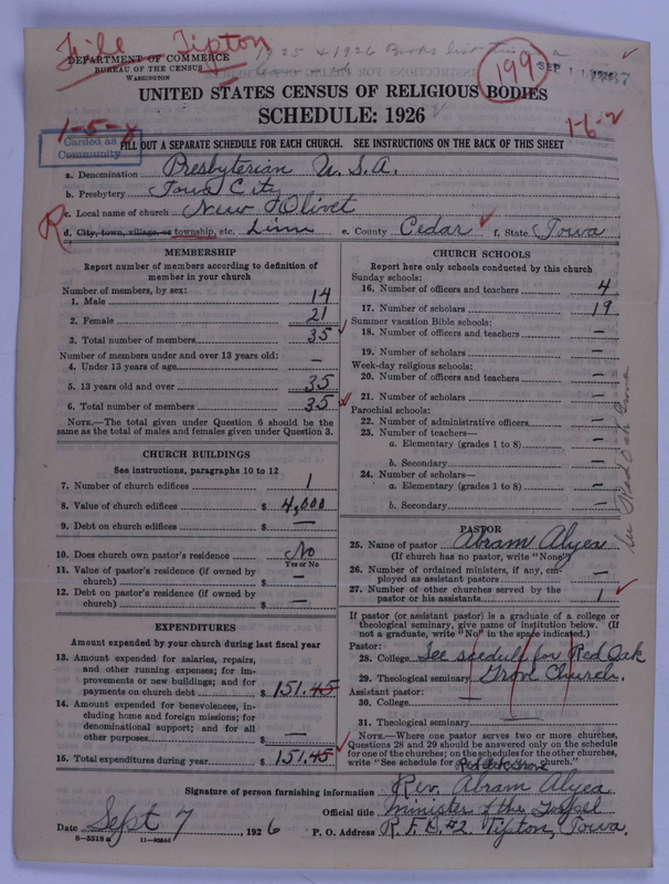 Scan of Presbyterian Church in the United States of America: 4737