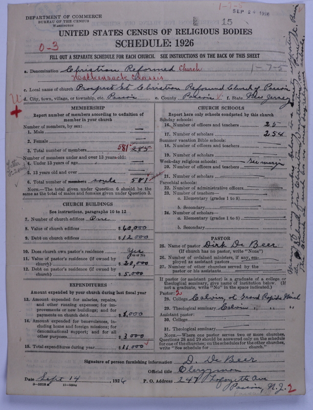 Scan of Christian Reformed Church: 15