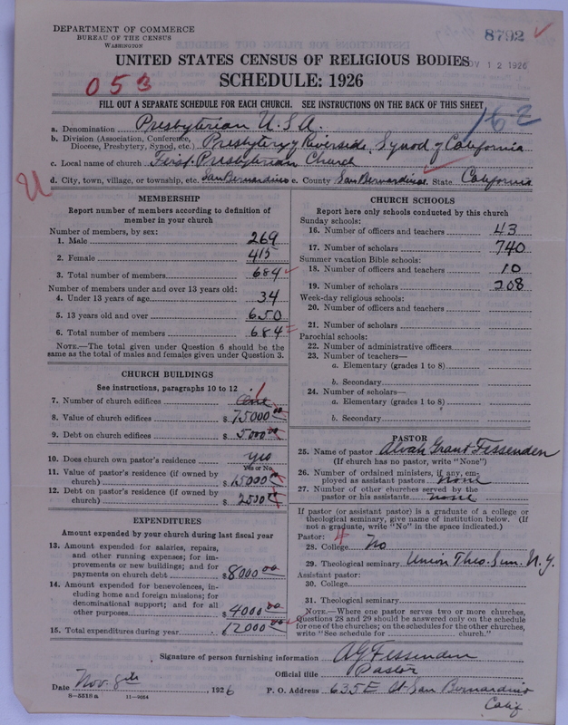 Scan of Presbyterian Church in the United States of America: 8792