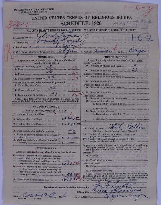 Scan of Presbyterian Church in the United States of America: 8555