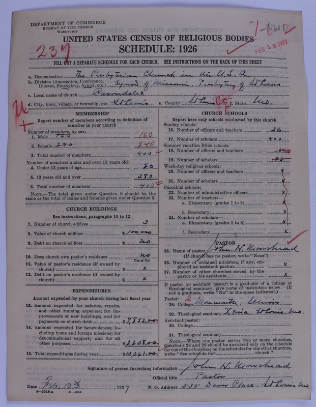 Scan of Presbyterian Church in the United States of America: 5341