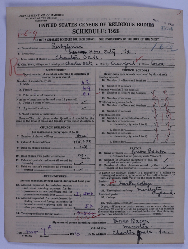 Scan of Presbyterian Church in the United States of America: 4754