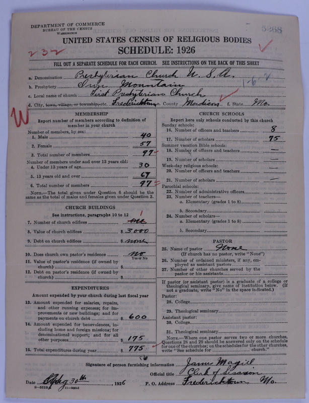 Scan of Presbyterian Church in the United States of America: 5268