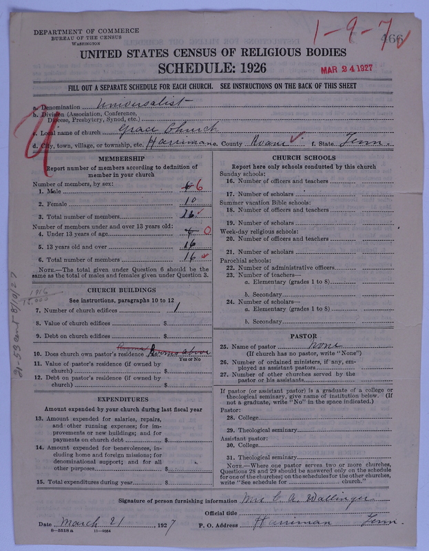 Scan of Universalist Church: 466