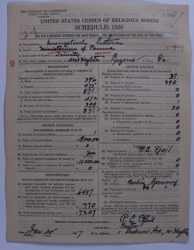 Scan of United Lutheran Church in America: 1250