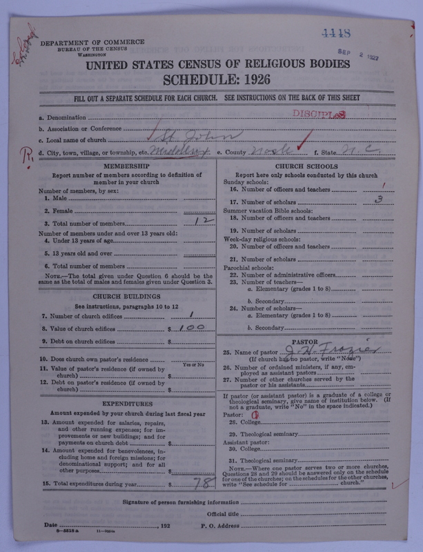 Scan of Disciples of Christ: 4448